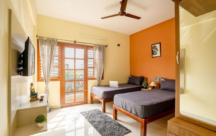 1. Shared Room (Twin Sharing)